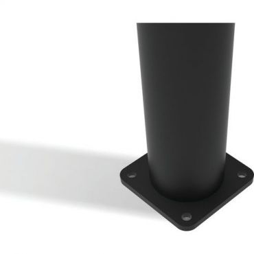 D-flexx - Delta pylväs ø 110 x 1200 mm musta
