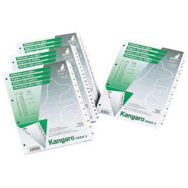 Kangaro - Kansiohakemisto numerot malli 1-12