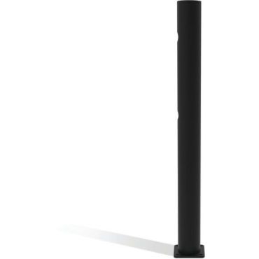 D-Flexx - Juliet päätypylväs portti Ø 110 x 1200 mm - Musta - Polyeteeni - Sisä- ja ulkokäyttöön
