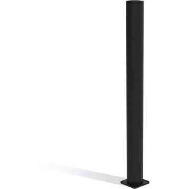 D-Flexx - Juliet päätypylväs portti Ø 110 x 1200 mm - Musta - Polyeteeni - Sisä- ja ulkokäyttöön