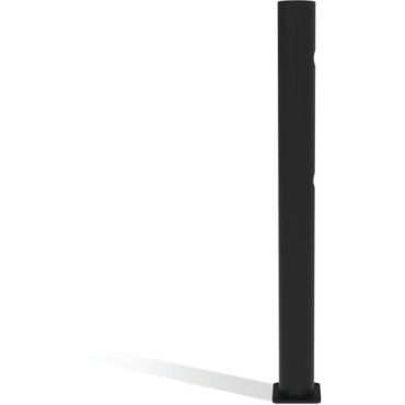 D-Flexx - Juliet päätypylväs portti Ø 110 x 1200 mm - Musta - Polyeteeni - Sisä- ja ulkokäyttöön