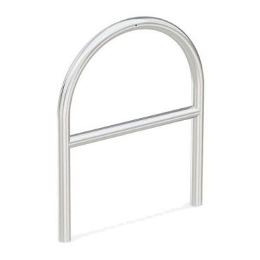 Pyöräteline Ekonomia R95 - Valettava 2 pyörälle Hopea 650x1150 mm