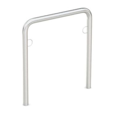 Pyöräteline Ekonomia R30 - Valettu 2 pyörälle Hopea 750x1150 mm Kokoaminen