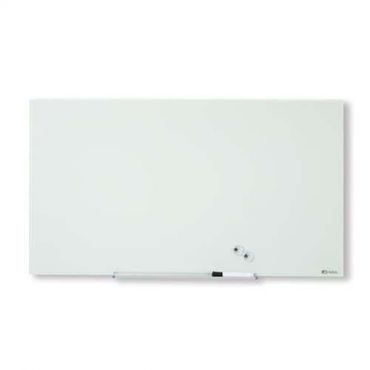 Nobo - Lasikirjoitustaulu widescreen valkoinen 126x71 cm