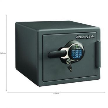 Sentrysafe - Kassakaappi paloturvallinen elektroninen lukko 22,79 l