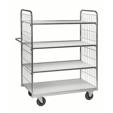 Kongamek - Hyllyvaunu 9000S - 4 hyllyä 1190x650x1695 mm 300 kg kapasiteetti 100 kg/hylly