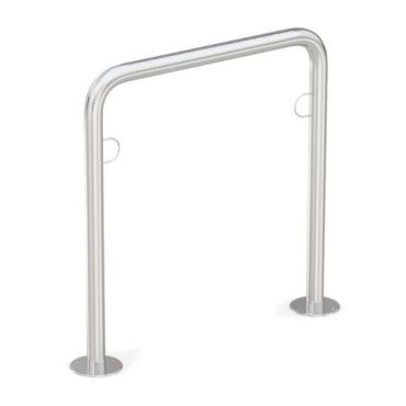 R and R - Pyöräteline Ekonomi R30 2 pyörälle - Hopea - 750x800x48mm - Kokoaminen