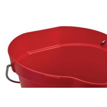 Vikan - Asteikkokauha kaatonokka 12 l punainen