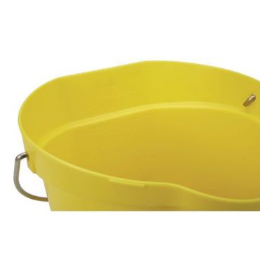 Vikan - Asteikkokauha kaatonokka 12 l keltainen