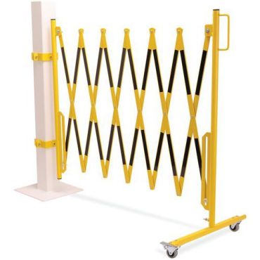 Crash stop - Sakkoeste punainen-valkoinen 3.6m 70x70 rakennussarja