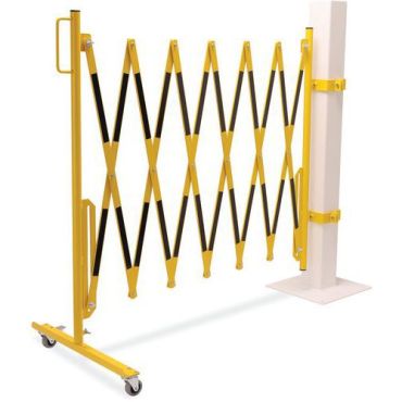 Crash stop - Sakkoeste punainen-valkoinen 3.6m 70x70 rakennussarja