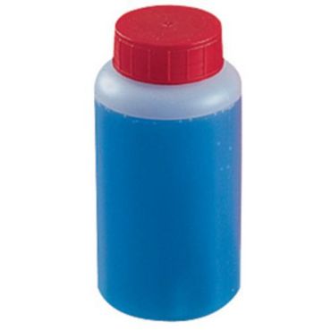 Muovipullo kierrekorkilla 250 ml - Korkeatiheyksinen polyeteeni - Keittiöön sopiva