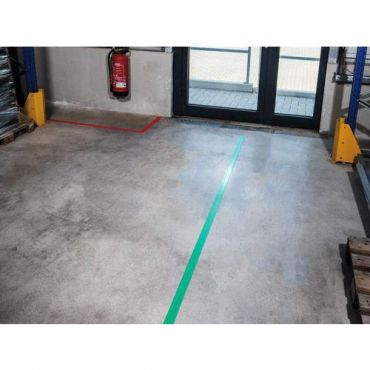 Durable - Lattianmerkintäteippi duraline strong 30 m punainen
