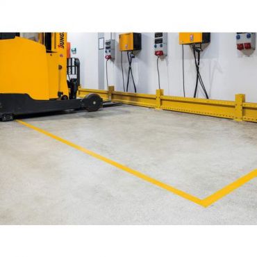 Durable - Lattianmerkintäteippi duraline strong 30 m keltainen