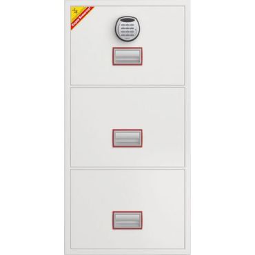 Robur Safe - Paloluokiteltu pystyskaappi 3-120 - 121x57x70 cm - Koodilukko - 120 min palosuojaus
