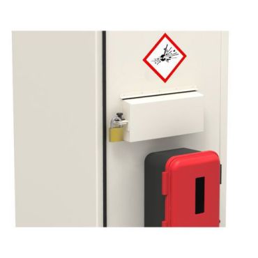 Robur Safe - Räjähdekaappi Grade III-1500 SP - 300 L tilavuus 60 min palonkestävä 1175 kg