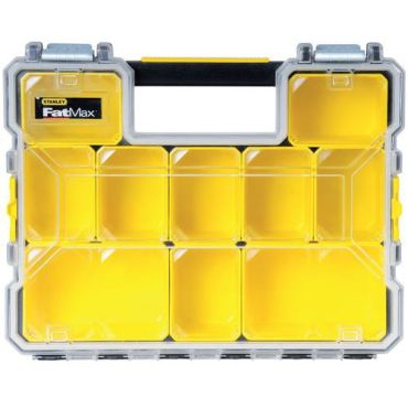Stanley - Vesitiivis Fatmax työkalukotelo - 446x357x74 mm - Muovi - 10 lokeroa