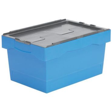 UTZ - Kuljetuslaatikko 55 L - 600 mm - Harmaa kansi - Sininen