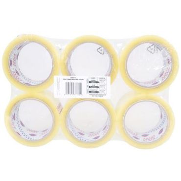 Eurocel PP 31 - Läpinäkyvä pakkausteippi 48mm x 66m - Polypropeeni - Kestävä ja luotettava sulkemiseen