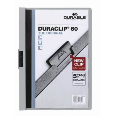 Durable - Duraclip-kansiot joissa on 60 mm:n seläke eri värejä