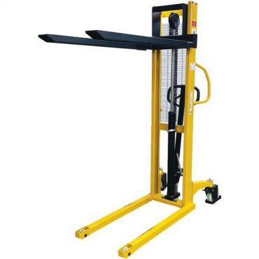 Manutan Expert - Käsikäyttöinen pinoaja 500 kg - Nostokorkeus 1600 mm - 10 vuoden takuu