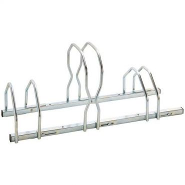 Mottez - Pyöräteline 3 pyörää 2 tasolla fat bike putkirakenteella