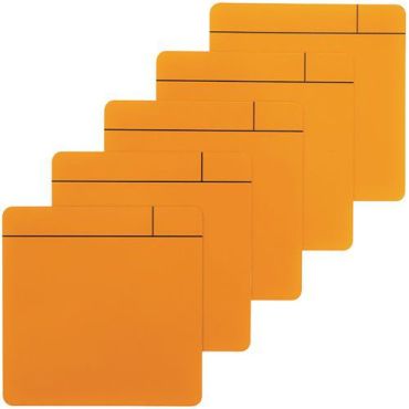 Smit visual - Lean management oranssit nuottimagneetit