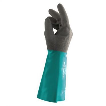 Ansell - Alphatec 58-535 w ‐käsine koko 8 harmaa/vihreä