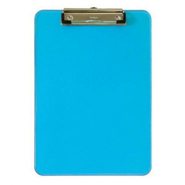 Maul - Maulneon sininen a4-kirjoituslevy muovi kaareva pidike