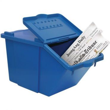 Tts - Pinottava kierrätysastia sininen 45 l