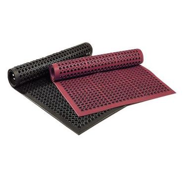 Notrax - Työpistematto kumi musta - 91x152 cm - Raskas käyttö - 30% kierrätettyä materiaalia