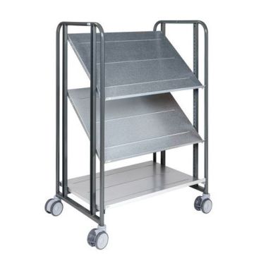 Kongamek - Muunneltava keräilyvaunu medium - 3 hyllyä 250 kg kapasiteetti 4 kääntyvää pyörää (2 jarrulla)