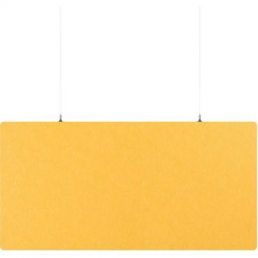 Smit visual - Kattopaneeli akustinen suorakaiteen muotoinen keltainen