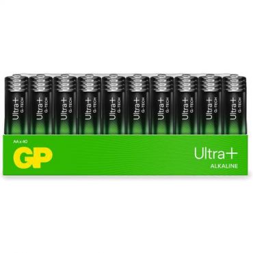 Gp - Paristo gp ultra plus alkaline aa 40-pakkaus