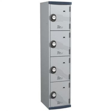 Acial - 4 osastoinen monobloc-kaappi 1 osio k1800xl400xs500 koodi harmaa