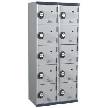 Acial - 5 osastoinen monobloc-kaappi 2 osiota k1 800xl800xs500 koodi harmaa