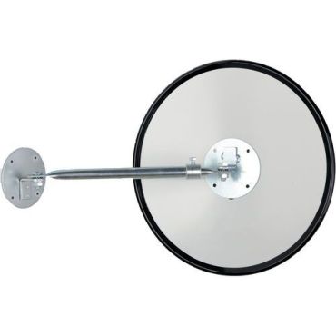 Dancop - Tarkastuspeili Ø35 cm - Pyöreä akryyli - Sisä- ja ulkokäyttöön - 4 m näkyvyys