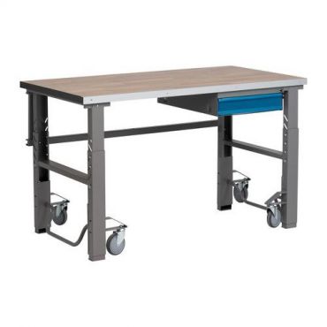 Wfi - Work liikuteltava tammi 1600x800mm laatikostolla komb. 1