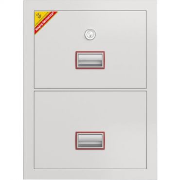 Robur safe - Paloluokiteltu arkistokaappi 2-60 avainlukko