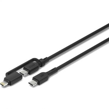 Gp - 2-in-1 cxbp mfi usb-c–usb-c/lightning-kaapeli 1,5 m