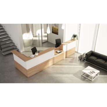 Artarredi - Musa-vastaanottotiski matala l 72 cm pähkinäpuu