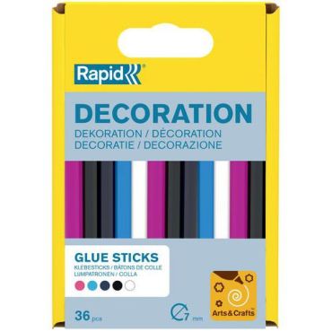 Rapid - Limapuikko d7 7 x 65 mm 5 väriä 36 kpl