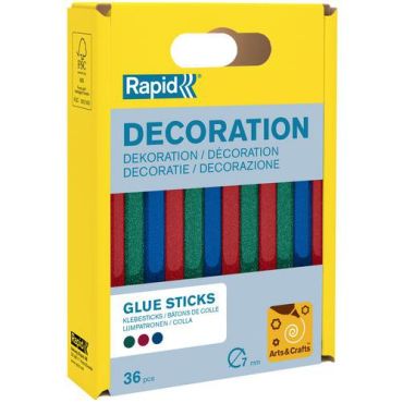 Rapid - Limapuikko d7 7 x 90 mm 3 väriä glitteri 36 kpl