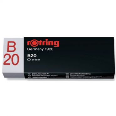 Rotring - 20 pyyhekumia rapid-eraser b20 - punainen