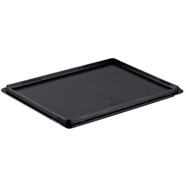 UTZ - Kansi muovilaatikkoon Europe ESD 400x300 mm - Kierrätettävä polypropeeni - Musta