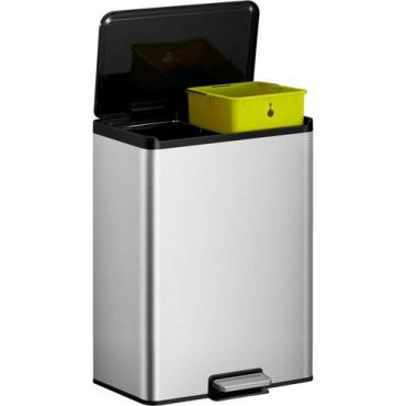 Eko - Roskakori polkimella essential recycler 20+20 litraa eco