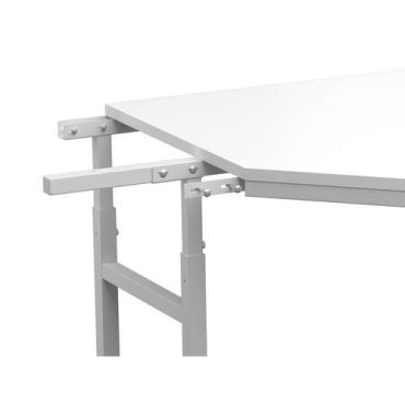 Treston - Kolmiopöytä TP ESD 1300x1300mm - Säädettävä korkeus 650-900mm - 150kg kuormitus - ESD-suojattu