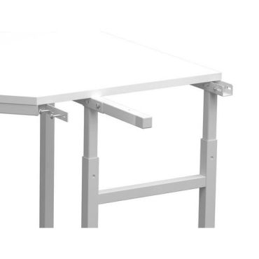 Treston - Kolmiopöytä TP ESD 1300x1300mm - Säädettävä korkeus 650-900mm - 150kg kuormitus - ESD-suojattu