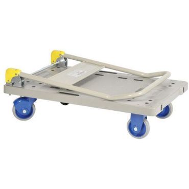 Prestar - Muovinen lavavaunu 300 kg kahvalla - 1220x600x900 mm - Kestävä ja helppokäyttöinen