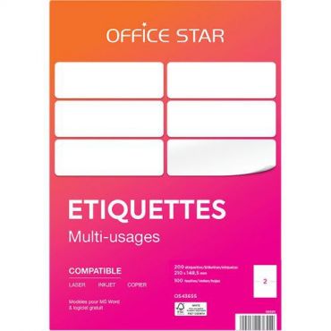Office star - 200 etikettiä office star